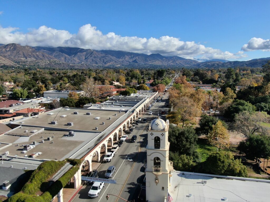 ojai, ojai valley, southern california